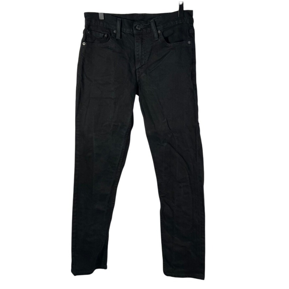 Levi Strauss 511 Mens Black Slim Fit Jeans W30 L32 Cotton Blend Casual‎ Classic